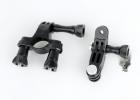 G TMC 3 Way Pivot Arm Handlebar Seatpost Pole Mount (BK)